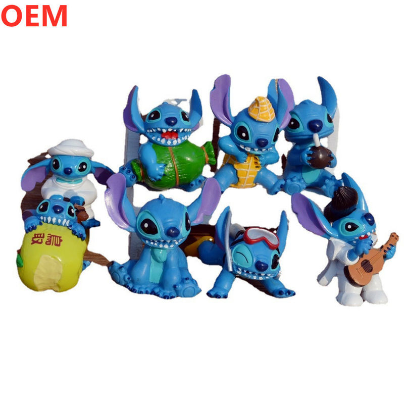 OEM Factory Custom High Quality 3d Plastic Cartoon Characters, PVC Cartoon Figure Toys