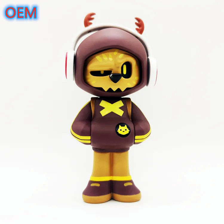 Custom 3d Plastic Cartoon Animal Anime Figures Toys OEM Design PVC Plastic Figures Toys