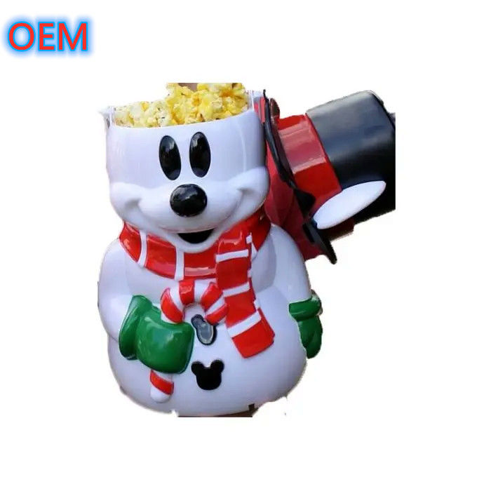 Cartoon Popcorn Bucket Customization, OEM Design High Quality Plastic Popcorn Bucket