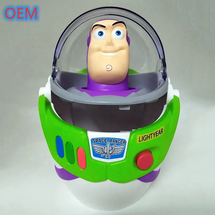 3d Cartoon Reusable Popcorn Buckets Customization OEM Design Plastic Container Popcorn Buckets