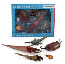 OEM factory custom Simulation Sea Life Animals Model Kit Action Figures Miniature Education