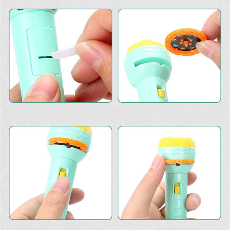 Customized Projector Torch LED toys LED Lamp Stick Small Lighting Toy LIght Up Toys
