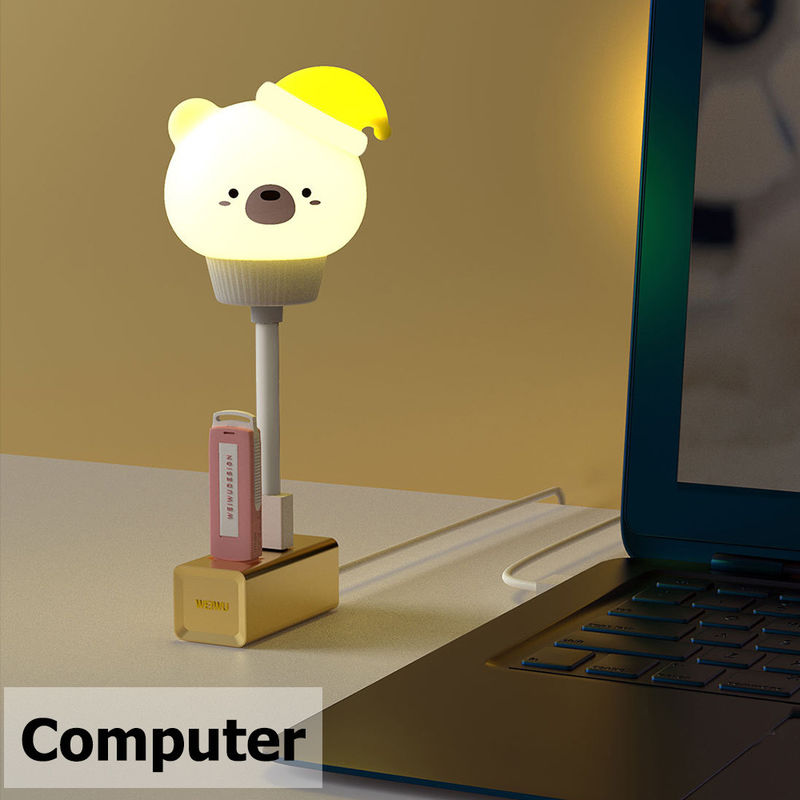 FACTORY custom Toy Lamp PVC Vinyl LED Light Up Toys Cute Cartoon USB Night Lights