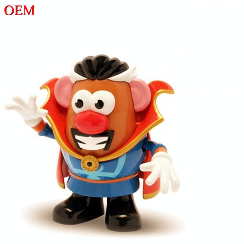 Toy manufacture custom toy design OEM PVC Movie Character Potato Head 3D Toy custom action figure