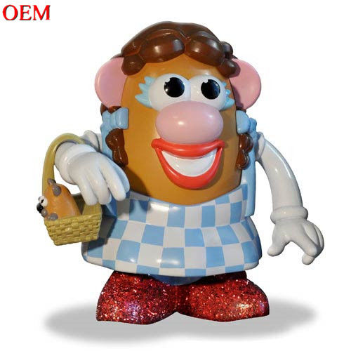 Toy manufacture custom toy design OEM PVC Movie Character Potato Head 3D Toy custom action figure