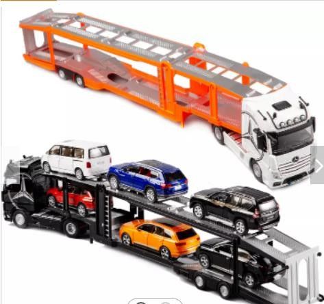 OEM Alloy Car Toy with Sound and Light for Creative Gift Vocal Plastic Toy