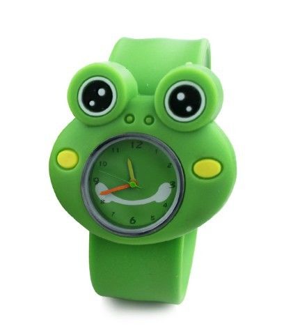 Digital  Watch Cute Frog Slap 3D Cartoon Animal Boys Girls Gifts Quartz Wrist Watches Clock