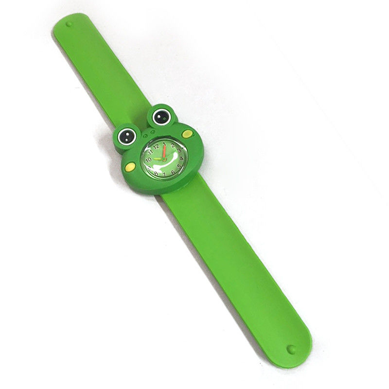 Digital  Watch Cute Frog Slap 3D Cartoon Animal Boys Girls Gifts Quartz Wrist Watches Clock