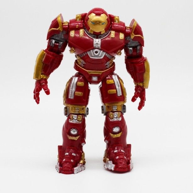 Custom Hero Man Joints Movable Dolls Mark With LED Light PVC Action Figure Toy
