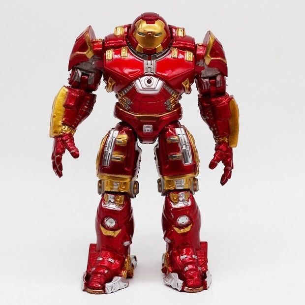 Custom Hero Man Joints Movable Dolls Mark With LED Light PVC Action Figure Toy