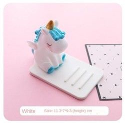 Cartoon Silicone Lazy Mobile Phone Holder Unicorn Car Desktop Multi-function Adjustable Bracket Non-slip Stand