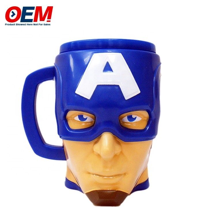 Factory OEM 3D Mug Cup Plastic Disni Cup Supplier custom cartoon figure cup toy