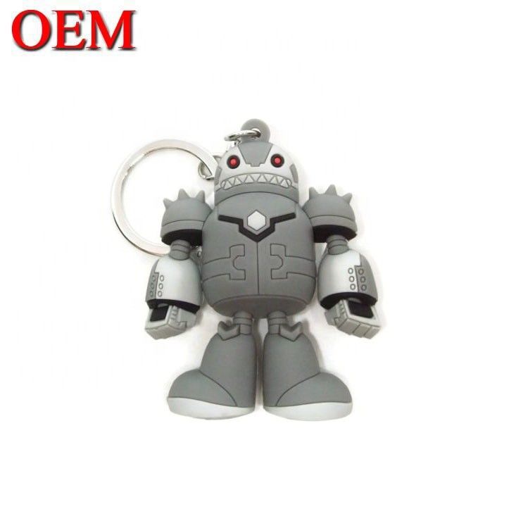 OEM Logo Soft PVC 3D Keychain Custom Animal Keychain Figure own design Key Chains