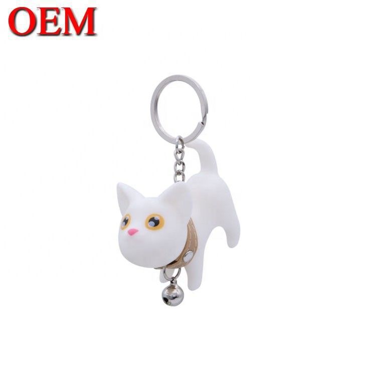 OEM Logo Soft PVC 3D Keychain Custom Animal Keychain Figure own design Key Chains