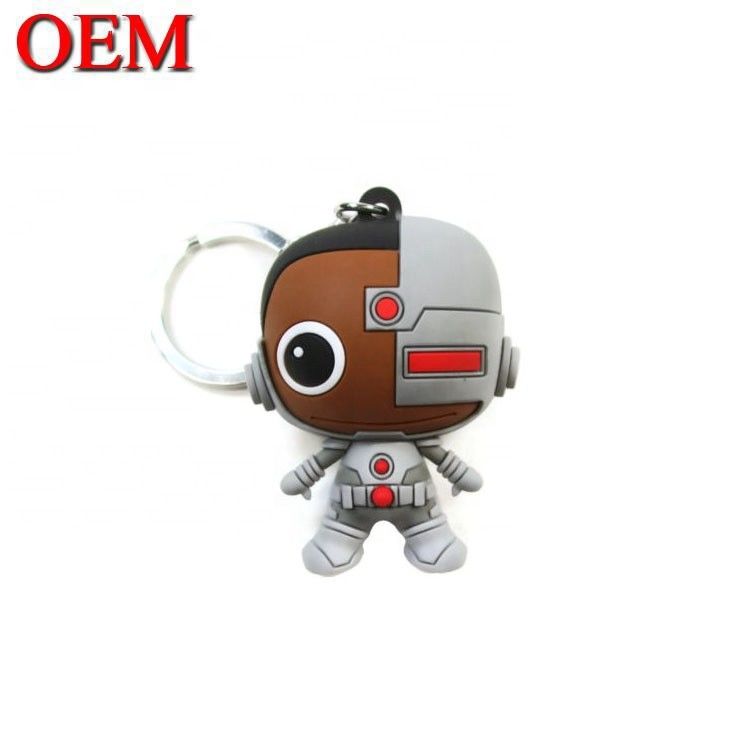 OEM Logo Soft PVC 3D Keychain Custom Animal Keychain Figure own design Key Chains