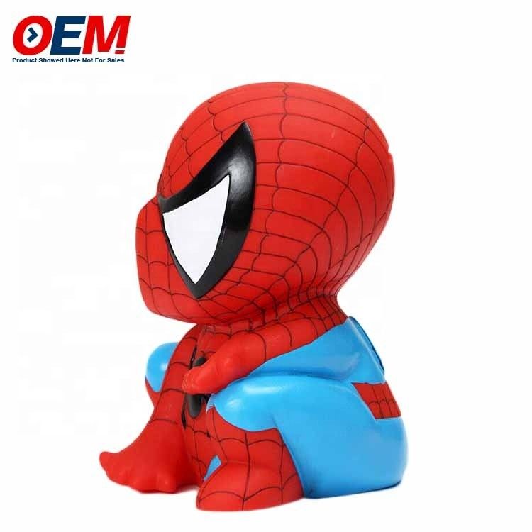 OEM factory make Cartoons Plastic Coin Bank PVC Pika With Lock Key Piggy Bank Plastic