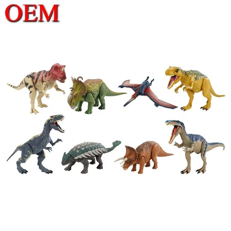 Custom figure toy manufacturer oem Dinosaur Play Figure 3D Model Toy vinyl toy custom