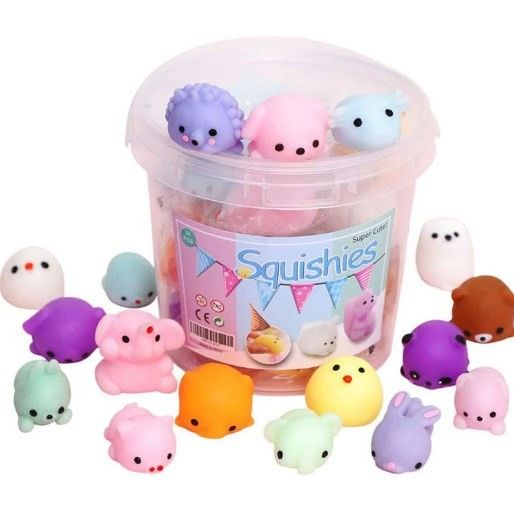 OEM factory custom Animal Antistress Slimy Squeeze Toys Funny Toys Mini Mochi Squishy toy