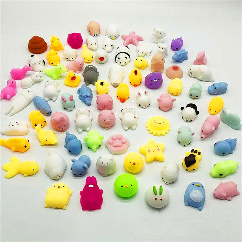 OEM factory custom Animal Antistress Slimy Squeeze Toys Funny Toys Mini Mochi Squishy toy