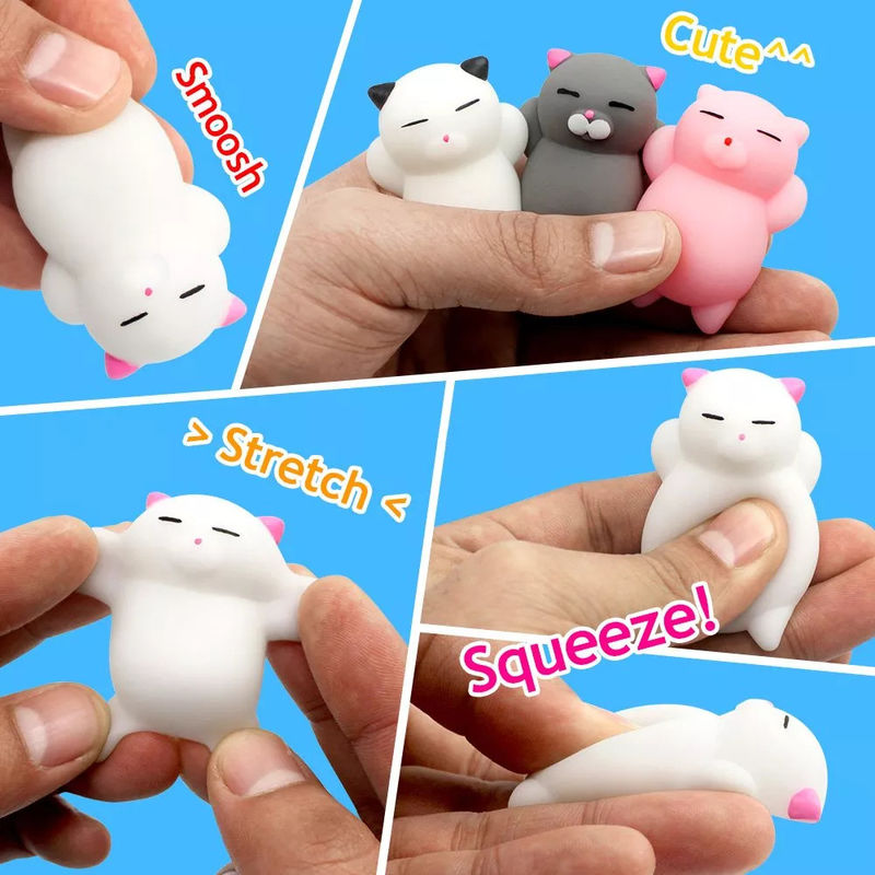 OEM factory custom Animal Antistress Slimy Squeeze Toys Funny Toys Mini Mochi Squishy toy