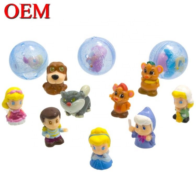 Custom Design Capsule Ball With Anime Figures For Kids Gifts OEM egg figure toy