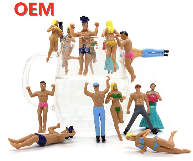 OEM Customized 3D New Cartoon Cup Decoration Doll Micro Landscape Cup Hanging Toy Figure