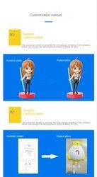 Manufacturer OEM Plastic Lazy Cat Toy Figure Custom PVC 3D Anime Injection Art Vinyl Toys