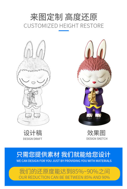 Custom manufacturer Custom Anime Plastic toy Figures 3D Mini Model Toys oem action figure