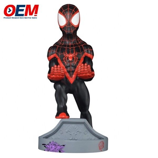 Spidman Mobile Phone Holder Made Desk Office Home Desktop Toy OEM PVC Phone Holder Figure