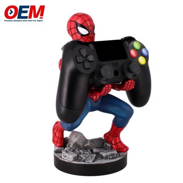 Spidman Mobile Phone Holder Made Desk Office Home Desktop Toy OEM PVC Phone Holder Figure
