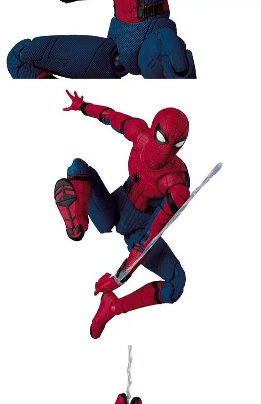 Custom High quality 15CM Spider Man Toys Tom Holland PVC Action Figure Spiderman Collection Toy with box