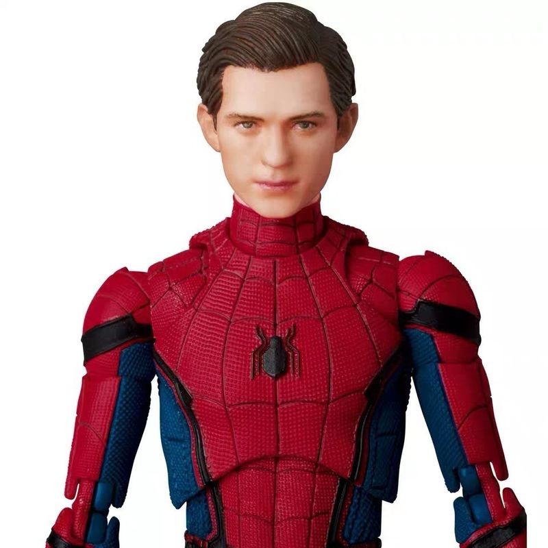 Custom High quality 15CM Spider Man Toys Tom Holland PVC Action Figure Spiderman Collection Toy with box