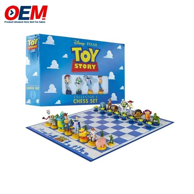 Customized plastic character figure table toys risk/chess/educational/business/drinking/ board game with box