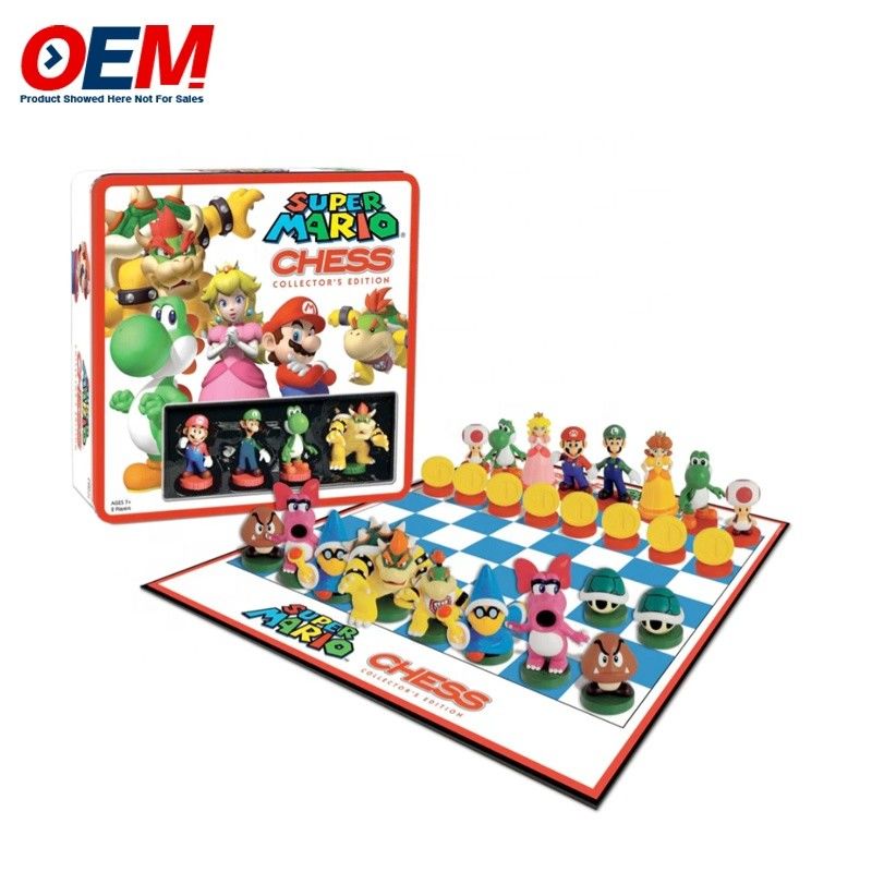 Custom Plastic Decorative Movie Heros Figure Character Chess Set Made Cartoon Toy Game Chess