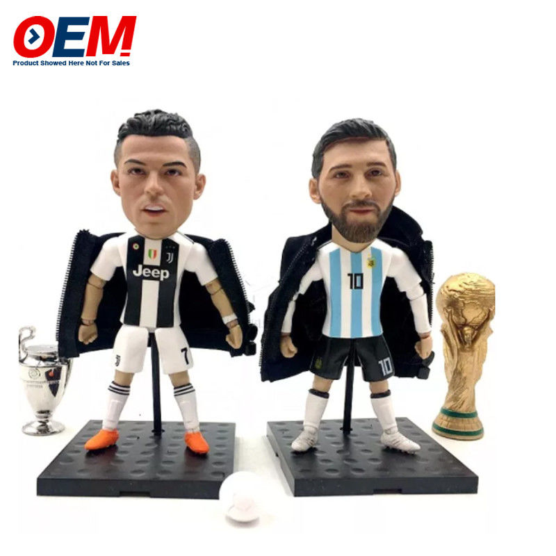 CustomG0104 XT1003 New Famous Football Player Neymar Messi Ronaldo Suarez Character Mini Block Figure Plastic Toy