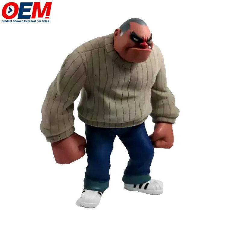 Custom maker Custom making 3d printing soft plastic sofubi vinyl toy oem your own toys