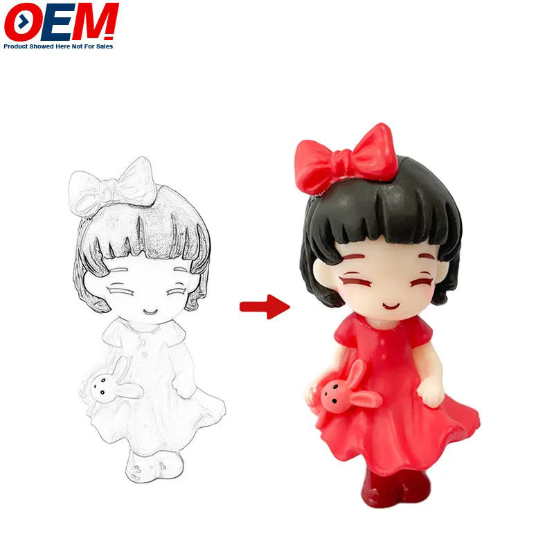 Toy manufacturer  make plastic pvc material toys figurine custom design mini plastic figure vinyl figure Custom Anime Pvc Figure