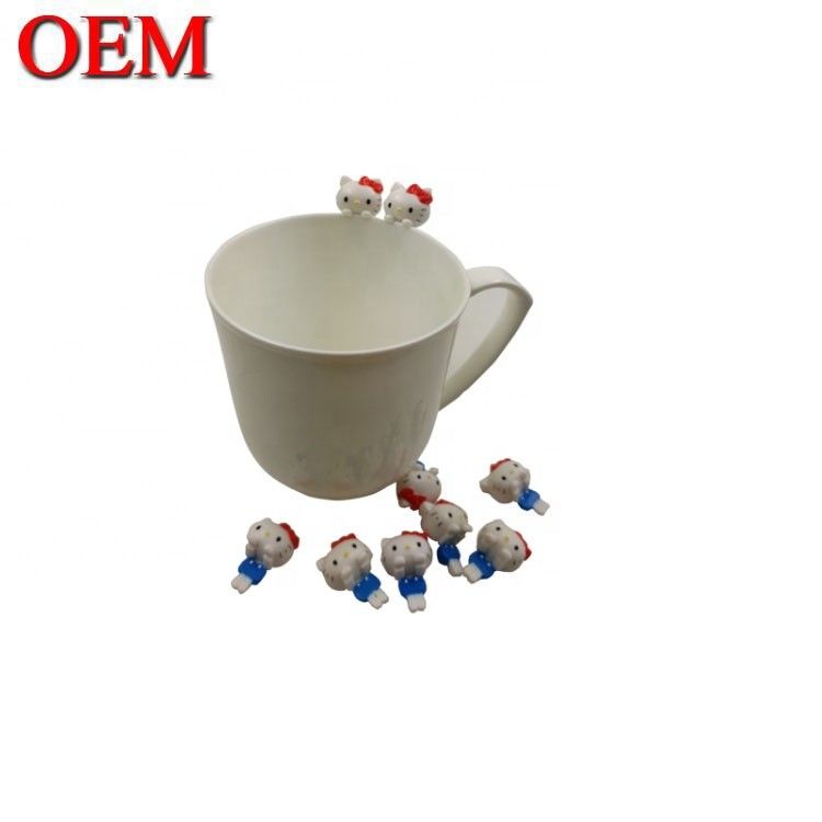Custom figure toy manufacturer OEM Customized Kitty cat Mini Cup Cartoon Figure Toys  custom  your own design toy