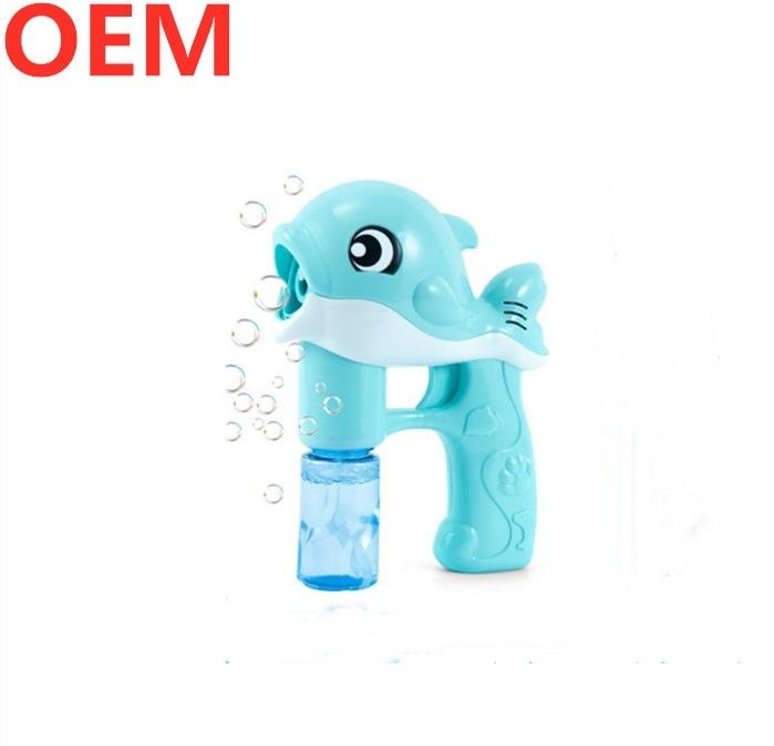 OEM Customized 3D Cartoon Mini Hand Held Bubble Blowing Machine Portable Bubble Maker