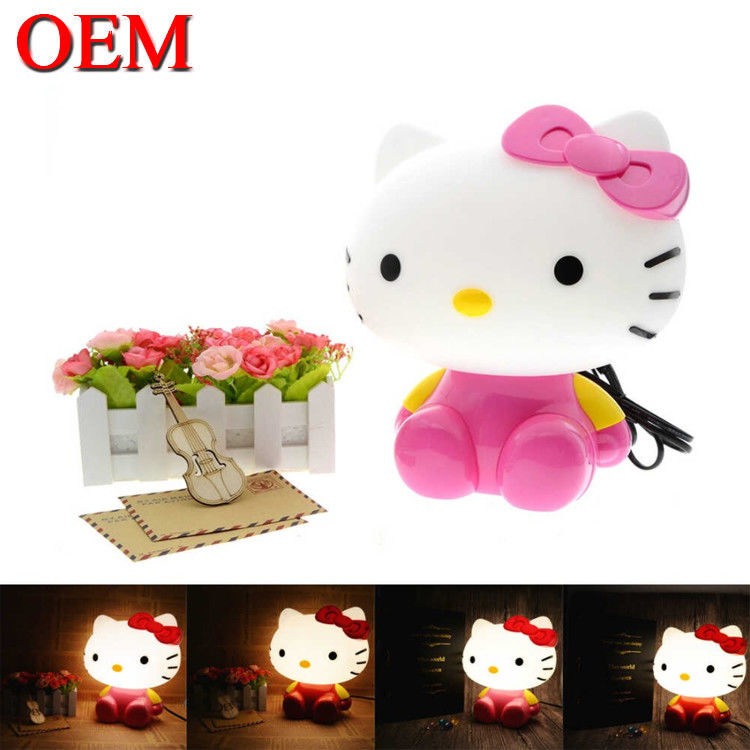 Animal Cartoon Dog Night Light Portable Home Decoration Table Lamp
