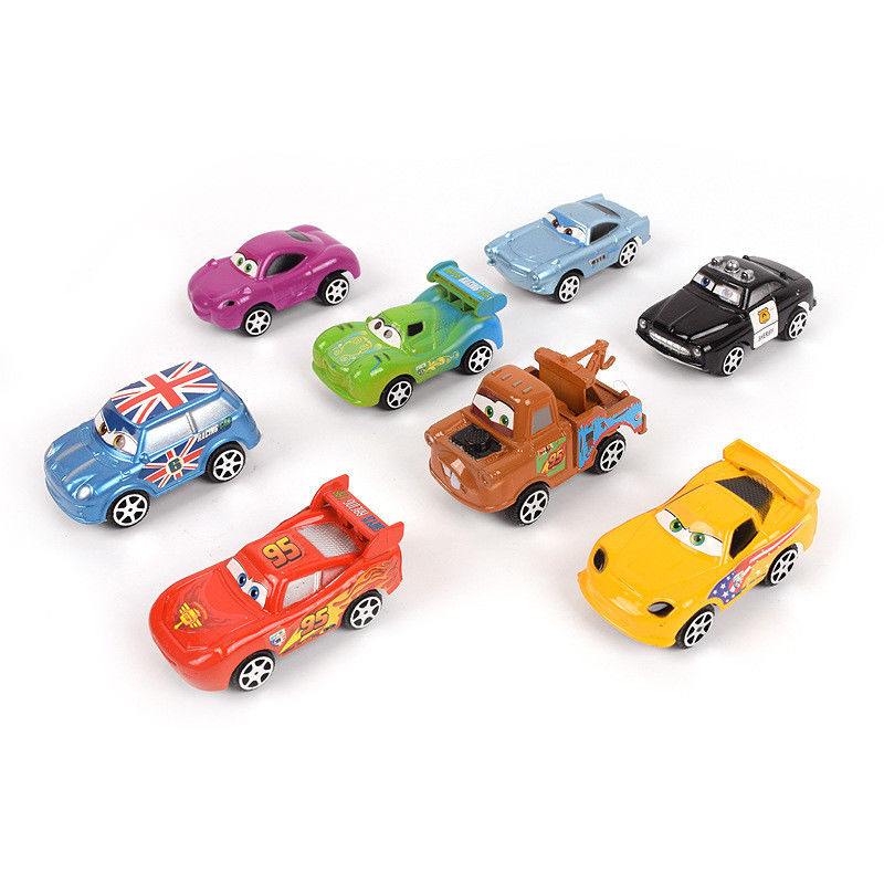 Custom manufacturer Cartoon Pixar Cars Racing Series Jackson Storm Cruz Smokey 1:43 Diecast Metal Alloy Vehicle Toys Boy Kid Gif