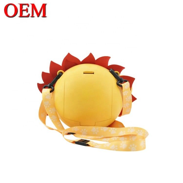 Custom Cute Plastic Cartoon Role 3D Toy Popcorn Bucket OEM Food Container for Christmas