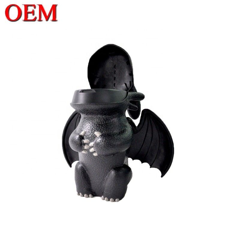 Custom toy manufacturer Cute Plastic 3D Disney Figure Toy Popcorn Bucket For Christmas