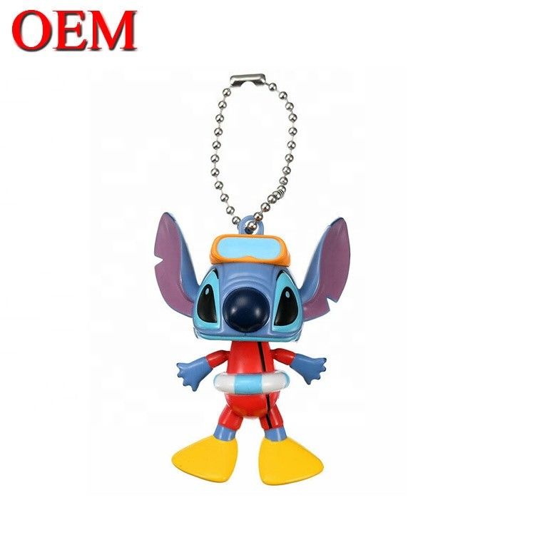 Custom Pvc Figure Supplier Customize Key Holder OEM Cartoon Toy Keychain  FAMA Factory