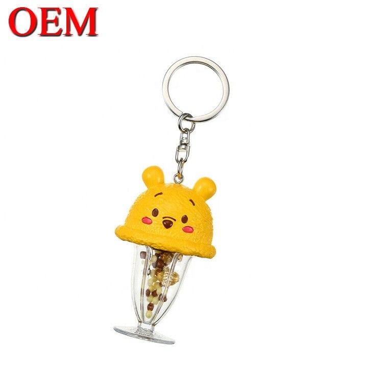 Custom Pvc Figure Supplier Customize Key Holder OEM Cartoon Toy Keychain  FAMA Factory