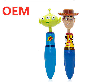 3D Cartoon Character Figurine Pen Custom Plastic Toy Figure Customized Art Figure 3D Toy