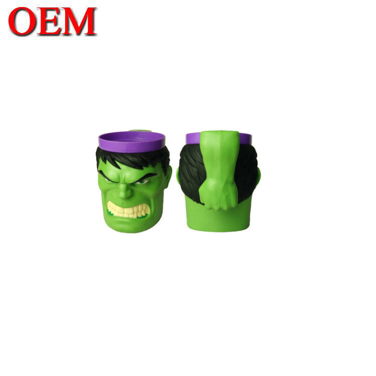 Custom Plastic Cup 3D  Mugs  Summer Ice Water Cup Frosty Gel Double Wall  Freezer Gel Cup
