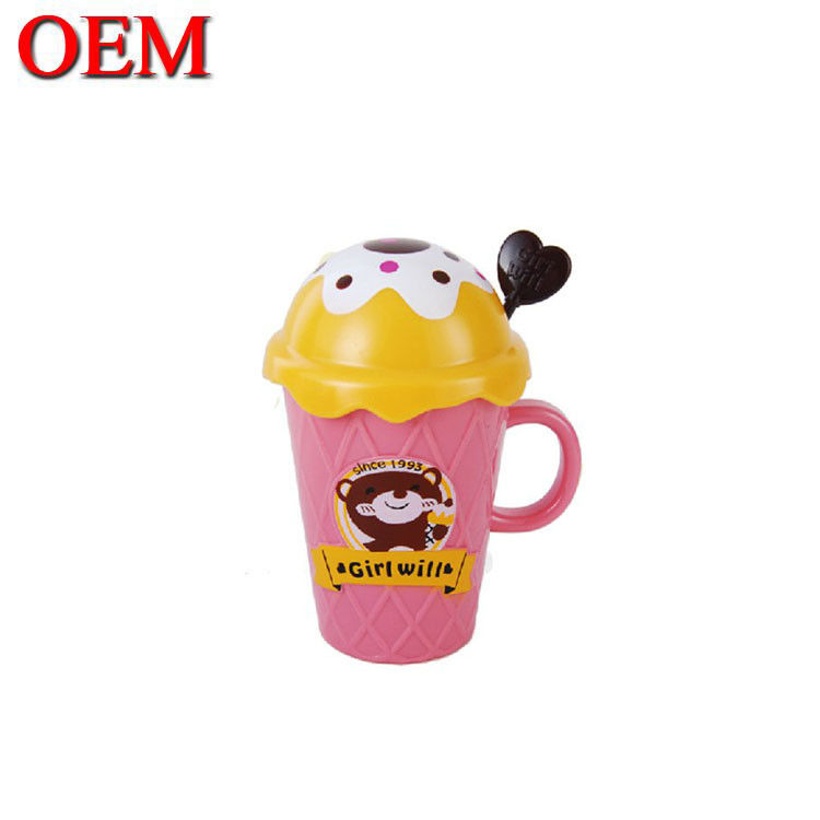 Custom Plastic Cup 3D  Mugs  Summer Ice Water Cup Frosty Gel Double Wall  Freezer Gel Cup