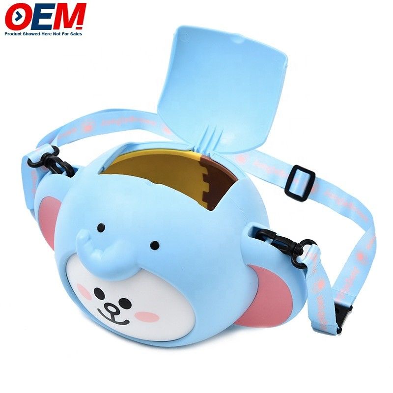 Custom Made Plastic Popcorn Tub Anime Art Doll Toy Display Box Popcorn Bowl Tubs