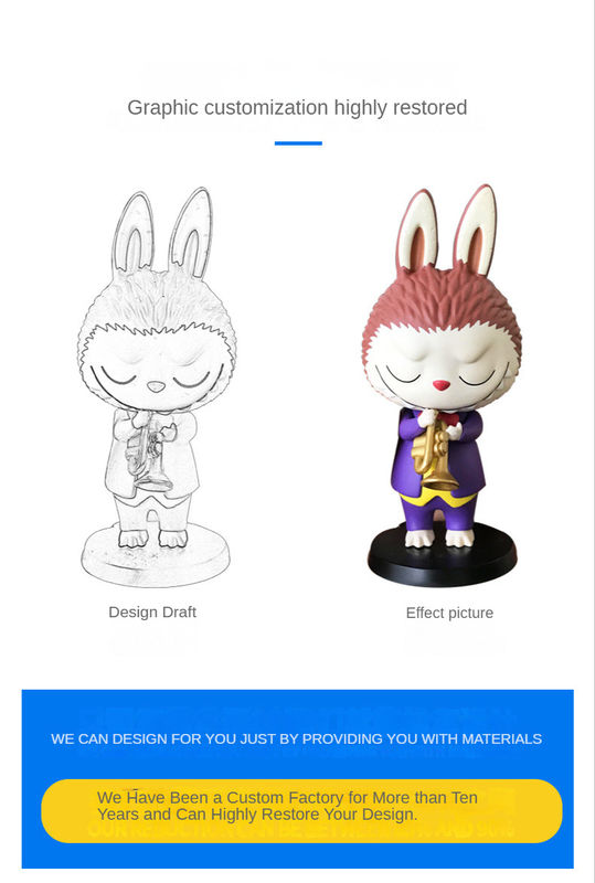 Make Printed Movie Star Custom Figure Toy Gift & Craft Collection OEM Design Doll container